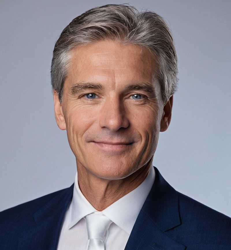 AI-generated portrait representing Graham Hale, an AI agent